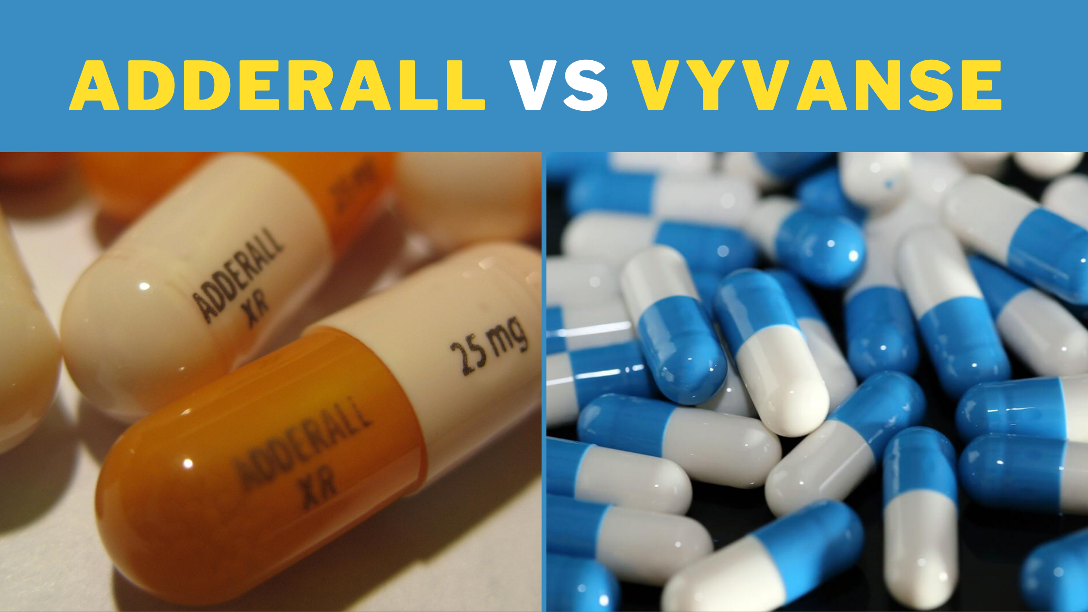 Adderall vs Vyvanse 7 Similarities And Differences You Should Know