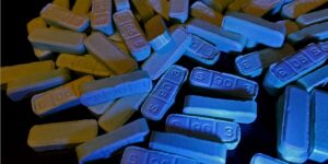 Blue Xanax Bars